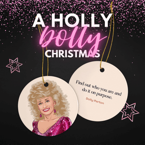 Dolly Parton Christmas Ornament