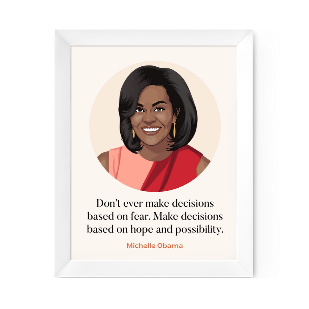 Michelle Obama Quote Print