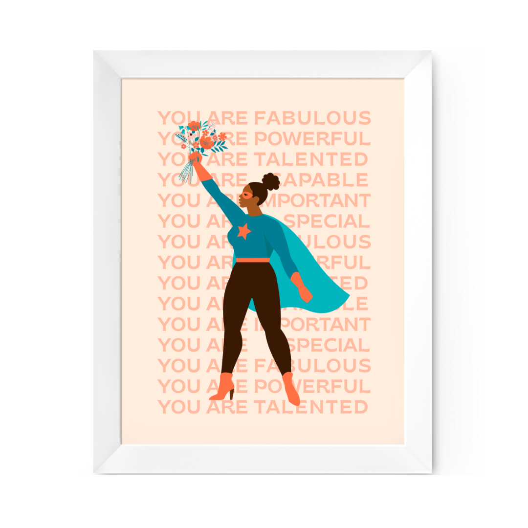 Girl Power Art Print