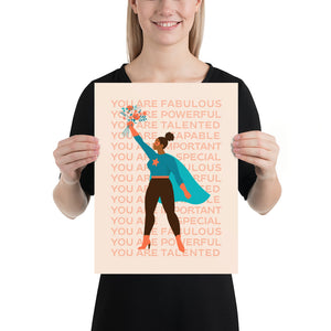 Girl Power Art Print