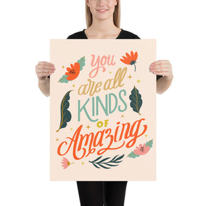 You Are Awesome Art Print