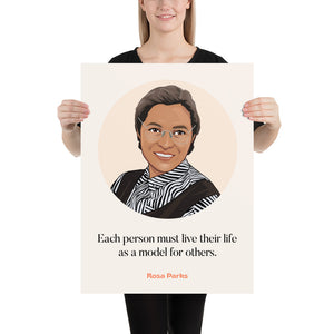 Rosa Parks Quote Print