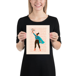 Girl Power Art Print