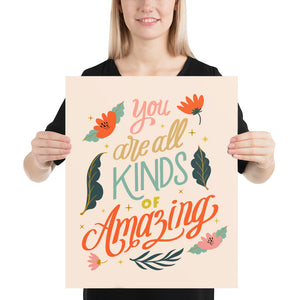 You Are Awesome Art Print