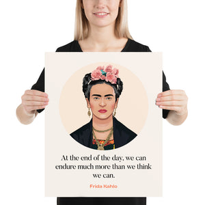 Frida Quote Print