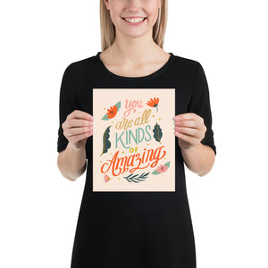 You Are Awesome Art Print