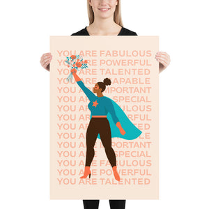 Girl Power Art Print